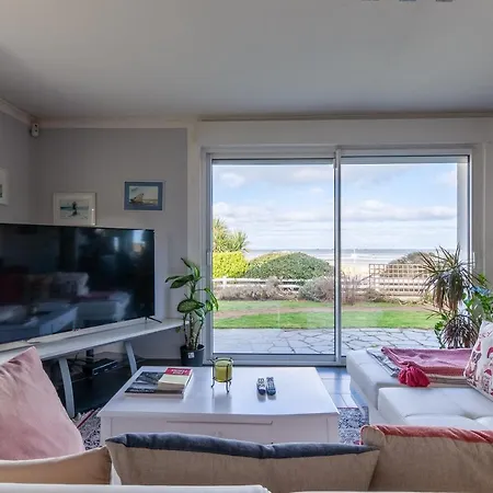 La Maree - Face A La Et Avec Piscine Privee * 아스넬레스