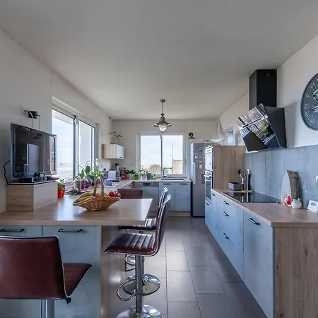 펜션 La Maree - Face A La Et Avec Piscine Privee *