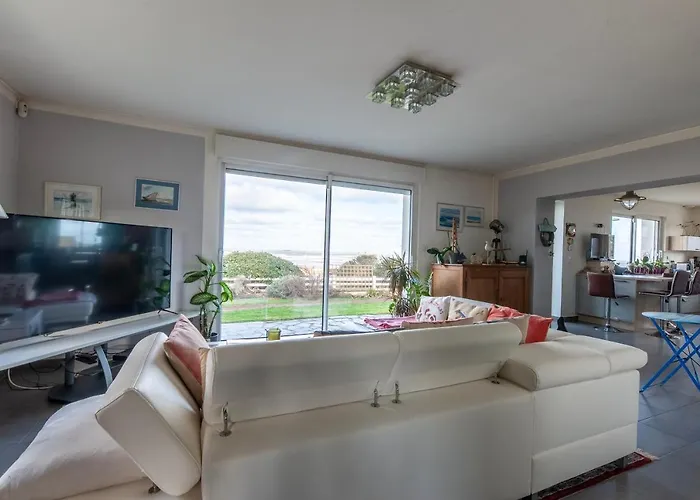 בית נופש La Maree - Face A La Et Avec Piscine Privee